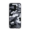Samsung Galaxy S9 Plus Deksel med Stativ Camouflage HardPlast TPU Grå