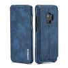 Samsung Galaxy S9 Retro Etui PU-skinn Blå