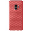 Samsung Galaxy S9 Deksel Weave Series Rød