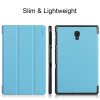 Samsung Galaxy Tab A 10.5 2018 T590 T595 Brettbart Smart Etui Stativ Ljusblå