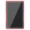Samsung Galaxy Tab A7 10.4 T500 T505 Deksel Dekkmønster Stativfunksjon Rød