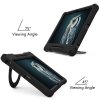 Samsung Galaxy Tab A8 10.5 X200 X205 Deksel med Ringholder Svart