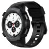 Samsung Galaxy Watch 4 Classic 42mm Deksel med Armbånd Rugged Armor Pro Charcoal Gray