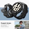 Samsung Galaxy Watch 6 40mm Deksel Armbånd Rugged Armor Pro Svart