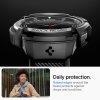 Samsung Galaxy Watch 6 Classic 43mm Deksel Armbånd Rugged Armor Pro Svart