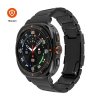 Samsung Galaxy Watch Ultra Armbånd Titanium Strap Svart