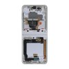 Samsung Galaxy Z Flip 3 5G 2021 (F711) Skjerm med LCD Display Original - Krem
