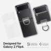 Samsung Galaxy Z Flip 4 Deksel Thin Fit Ring My Sketch Crystal Clear