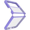 Samsung Galaxy Z Flip 4 Deksel Thin Flex Sparkle Purplexing