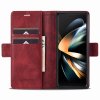 Samsung Galaxy Z Fold 4 Etui med Kortlomme Rød
