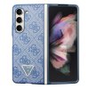 Samsung Galaxy Z Fold 5 Deksel 4G Metal Triangle Strass Blå