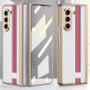Samsung Galaxy Z Fold 5 Deksel Stripe Hvit