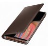 Leather View Cover till Samsung Galaxy Note 9 Etui Original Brun