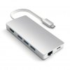 USB-C Multi-Port Adapter 4K Gigabit Ethernet V2 Sølv