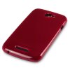 Deksel Till HTC One S / TPU / Gel Deksel / Transparent Rød