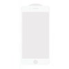 Skjermbeskytter av Herdet glass till iPhone 7/8/SE Full size 3D Välvd Hvit