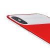 Slim Lotus Case till iPhone X/Xs MobilDeksel TPU Rød