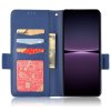 Sony Xperia 1 IV Fodral med Kortfack Mörkblå