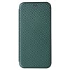 Sony Xperia 1 VI Etui Karbonfibertekstur Grønn