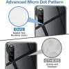 Sony Xperia 10 V Deksel Transparent Klar