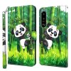 Sony Xperia 5 III Etui Motiv Panda Og Tre