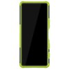 Sony Xperia 5 III Deksel Dekkmønster Stativfunksjon Grønn