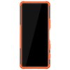 Sony Xperia 5 III Deksel Dekkmønster Stativfunksjon Oransje