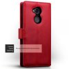 Sony Xperia XA2 Ultra Ekte Skinn PlånboksEtui Rød