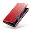 Sony Xperia XZ3 PlånboksEtui Retro Vokset PU-skinn Rød