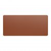Vegan-Leather Premium Desk Mat Brun