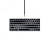 W1 USB-C tastatur Nordic Layout