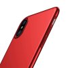 Thin Case till iPhone X/Xs Extra Tunt MobilDeksel HardPlast Rød