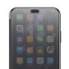 Touchable Case till iPhone Xs Max Etui Caller-ID Svart