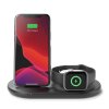 Trådløs lader BOOST↑CHARGE™ 3-in-1 Wireless Charger Svart