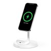 Trådløs lader BOOST↑CHARGE™ PRO 2-in-1 Wireless Charger Stand MagSafe Hvit