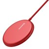 Trådløs lader MagSafe Simple Mini 15W Rød