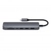 Slim USB-C MultiPort med Ethernet Space Grey