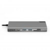 Ultra USB-C Dock PLUS - HDMI. MDP. USB. Ethernet. minneskortläsare och 100W PD Space Grey
