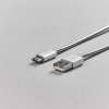 USB-C Kabel 1m Metallic Sølv