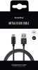 USB-C Kabel 1m Metallic Svart
