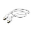 USB-C/USB-C Kabel 1.5 meter Hvit
