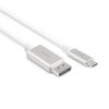 USB-C til DisplayPort-kabel 1.5 m Hvit