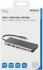 Dockingstation USB-C med HDMI/RJ45/USB-A Rymdgrå