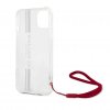 iPhone 13 Deksel Nylon Cord Transparent