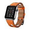 Watch 42/44/45mm/Apple Watch Ultra Armbånd med Tekstur Ljusbrun