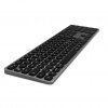 Trådløst Tastatur för upp till 3 enheter Nordisk Layout Space Gray