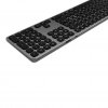 Trådlöst tangentbord för upp till 3 enheter Nordisk Layout Space Gray