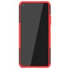 Xiaomi Mi 10T/10T Pro Deksel Dekkmønster Stativfunksjon Rød