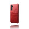 Xiaomi Mi Note 10 Lite Deksel To Kortlommer Rød