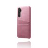 Xiaomi Mi Note 10 Lite Deksel To Kortlommer Rosa